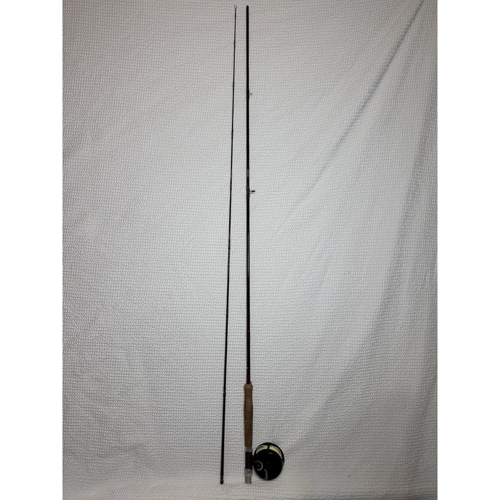 Vintage Fenwick HMG GFF 908-2 Graphite Fly Rod 9' 8 Weight 2 Piece w Case